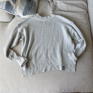 Melrose and Market Light Gray Crewneck Sweater